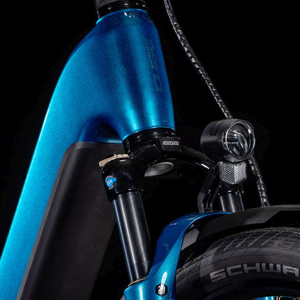 CUBE KATHMANDU HYBRID EX 800 ELECTRICBLUE/CHROME