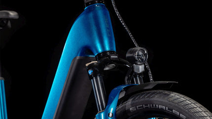 CUBE KATHMANDU HYBRID EX 800 ELECTRICBLUE/CHROME