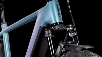 CUBE KATHMANDU HYBRID SLX 800 SMARAGDGREY/BLACK