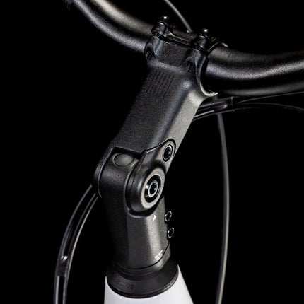 CUBE SUPREME HYBRID COMFORT ONE 500 METALLICWHITE/BLACK