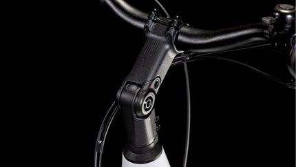 CUBE SUPREME HYBRID COMFORT ONE 500 METALLICWHITE/BLACK