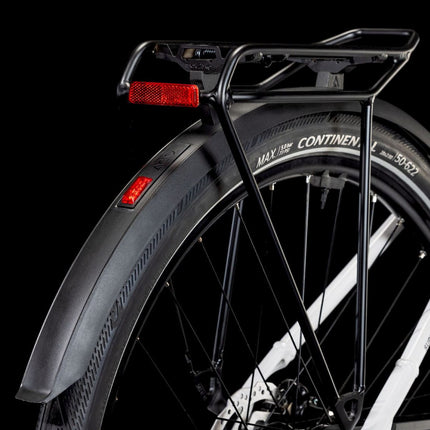 CUBE SUPREME HYBRID COMFORT ONE 500 METALLICWHITE/BLACK