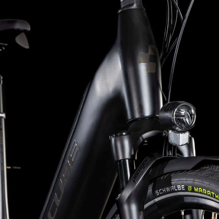 CUBE SUPREME HYBRID COMFORT SLX 625 BLACK/METAL