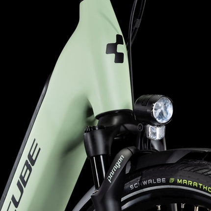CUBE SUPREME HYBRID COMFORT SLX 625 ALOEGREEN/BLACK