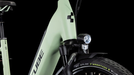 CUBE SUPREME HYBRID COMFORT SLX 625 ALOEGREEN/BLACK