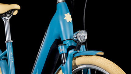 CUBE ELLA HYBRID 500 SPHEREBLUE/CREME