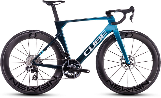 CUBE LITENING AERO C:68X SLX CHROMEBLUE/LIQUIDBLUE