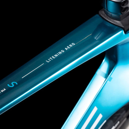 CUBE LITENING AERO C:68X SLX CHROMEBLUE/LIQUIDBLUE