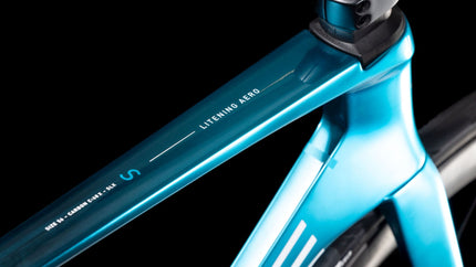 CUBE LITENING AERO C:68X SLX CHROMEBLUE/LIQUIDBLUE