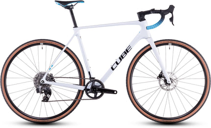 CUBE CROSS RACE C:62 RACE POLARWHITE/BLUE