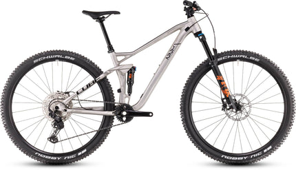 CUBE STEREO ONE22 RACE RAWMETAL/BLACK