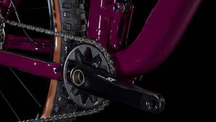 CUBE STEREO ONE22 RACE WINE/GREY
