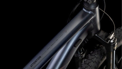 CUBE ATTENTION PRO METALLICGREY/BLACK