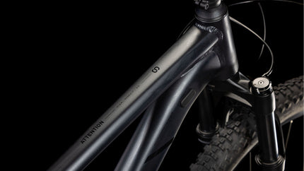 CUBE ATTENTION SLX BLACKMETAL/BLACK