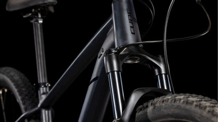 CUBE ATTENTION SLX BLACKMETAL/BLACK
