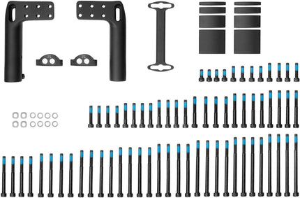 CUBE BRACKET SET FOR HANDLEBAR LITENING AERO BLACK