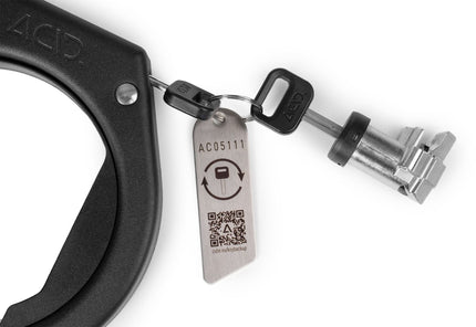 ACID FRAMELOCK LATCH 6078 BATTERY LOCK SET KEY ALIKE BLACK