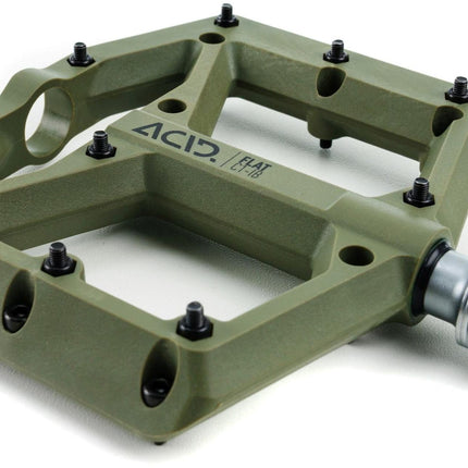 ACID PEDALS FLAT C1-IB OLIVE