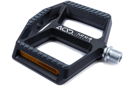 ACID PEDALS FLAT A2-IB HYBRID R BLACK