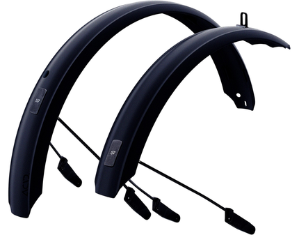 ACID Mudguard Set Compact 75 20" With Stays Black