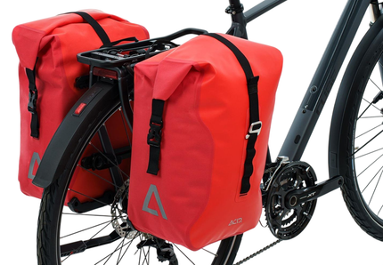 ACID Panniers Travlr Pro 20/2 Flame/Black