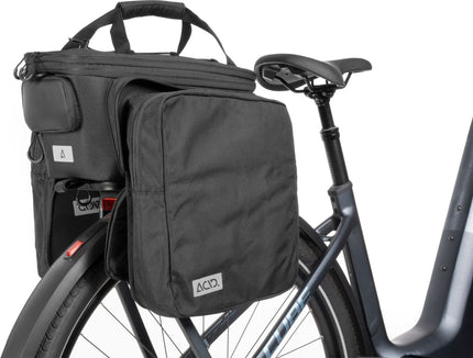 ACID PANNIERS TRUNK CITY 8+16 RILINK BLACK