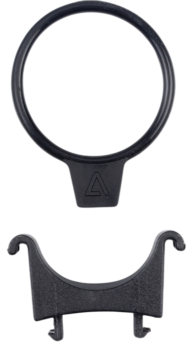 ACID SEAT TUBE ADAPTER FOR MUDGUARDS BLACK
