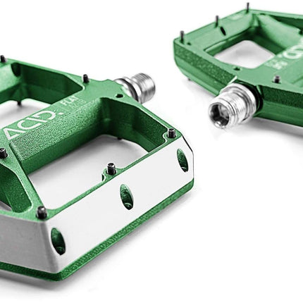 ACID PEDALS FLAT A2-IB GREEN