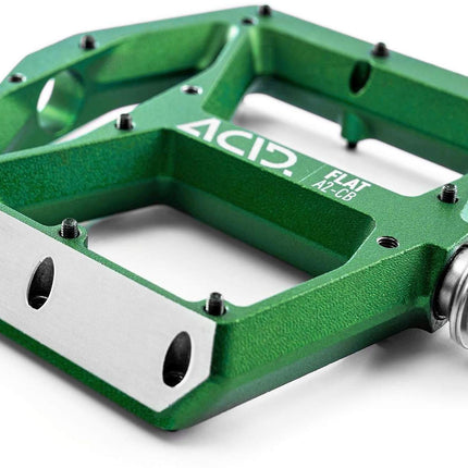 ACID PEDALS FLAT A2-IB GREEN