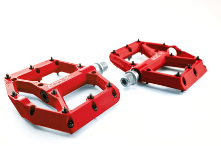 ACID PEDALS FLAT C1-IB RED
