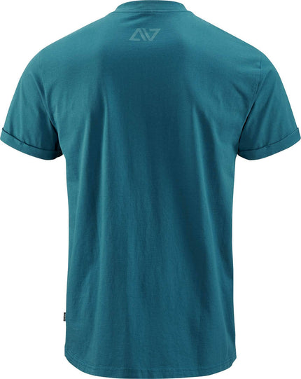 ACID ORGANIC T-SHIRT CLASSIC LOGO BLUE