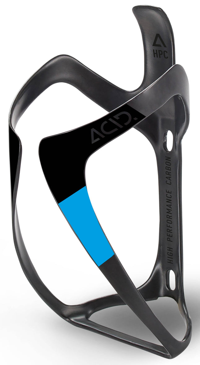 ACID BOTTLE CAGE HPC BLACK/BLUE