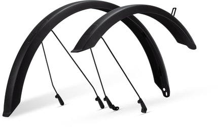 ACID MUDGUARD SET ROOKIE 55 24 INCH BB MOUNT 2.0 BLACK