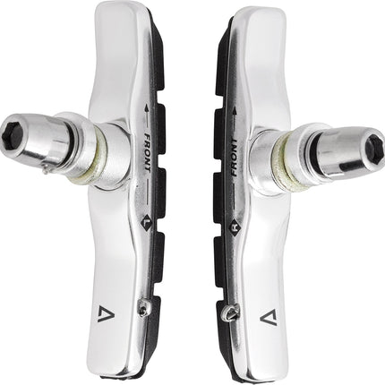 ACID 2-Piece V-Brake Shoes Silver/Black