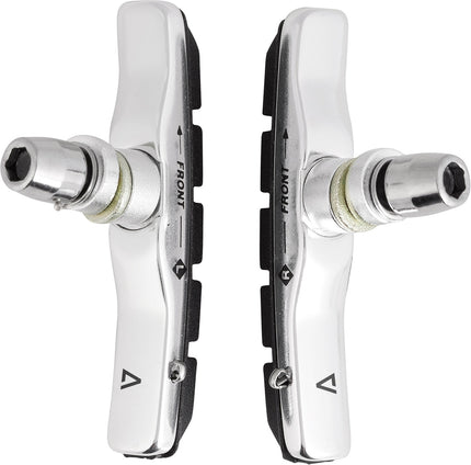 ACID 2-Piece V-Brake Shoes Silver/Black