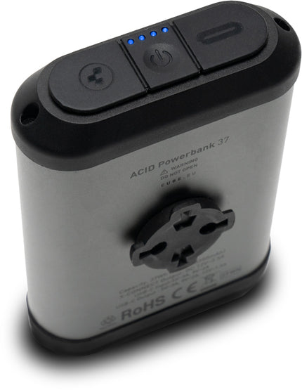 ACID POWERBANK 37 SPACE GRIJS/ZWART
