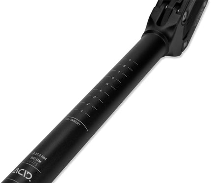ACID SEATPOST TOUR PLUS BLACK