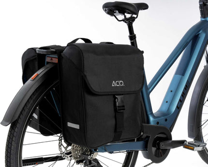 Acid Pannier Bag Cmpt 15 Double Black