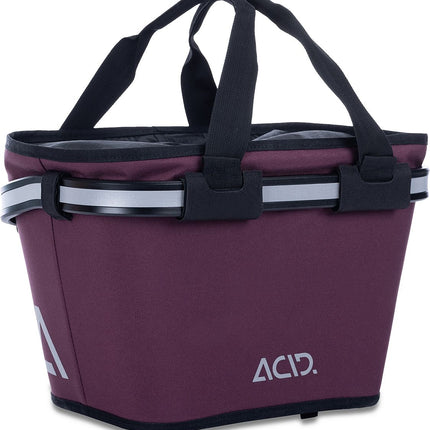 ACID Handlebar Basket City 15 Filink Red