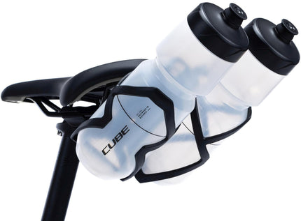 ACID BOTTLE CAGE SILINK MATT BLACK/GLOSSY BLACK