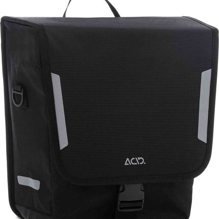 Acid Pannier Bag City 15 Classic Smlink Black