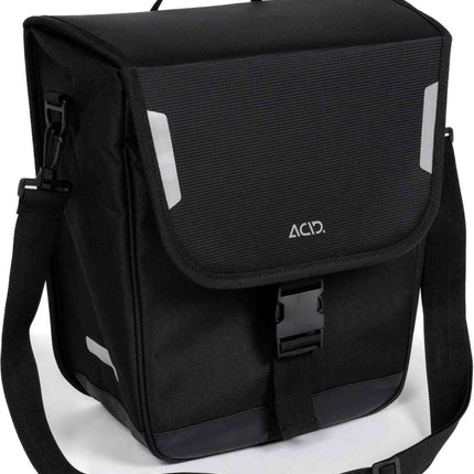 Acid Pannier Bag City 15 Classic Smlink Black