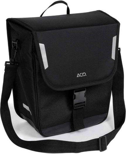 Acid Pannier Bag City 15 Classic Smlink Black