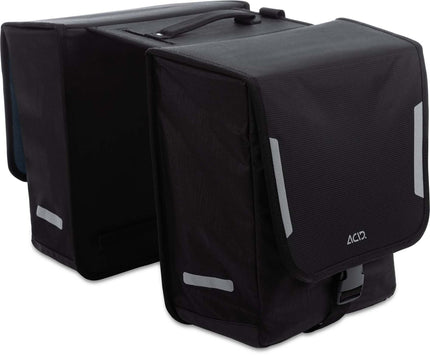 Acid Pannier Bag City 15 Classic Double Black