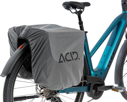 ACID PANNIER BAG CITY 15 CLASSIC DOUBLE BLACK