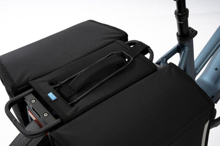 ACID PANNIER BAG CITY 15 CLASSIC DOUBLE BLACK