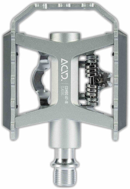 ACID PEDALS COMBO A7-IB CLASSIC SILVER