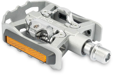 ACID PEDALS COMBO A7-IB CLASSIC SILVER