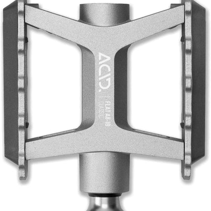 ACID PEDALS FLAT A8-IB CLASSIC SILVER