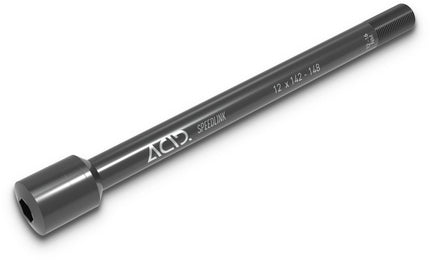 ACID THRU AXLE M12X1.0 142-148 MM FOR BIKE TRAILER BLACK